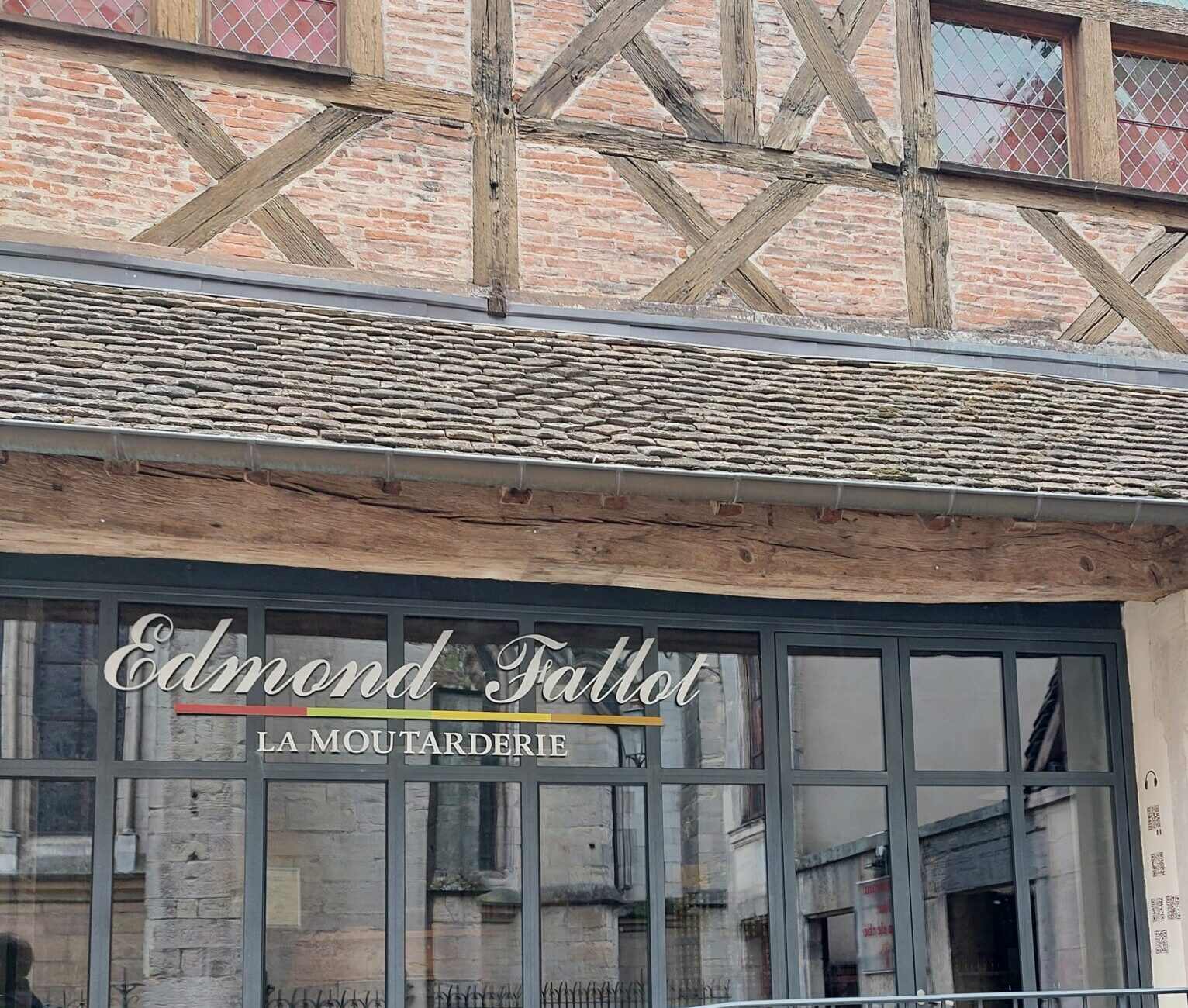 Boutique della Moutarderie Fallot a Digione in Rue de la Chouette