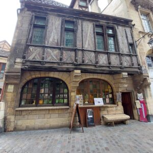 Maison Milliere casa a graticcio medievale del XV secolo in Rue de la Chouette a Digione